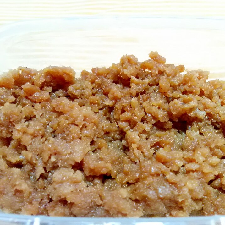 ヘルシー!お豆腐で鶏そぼろ